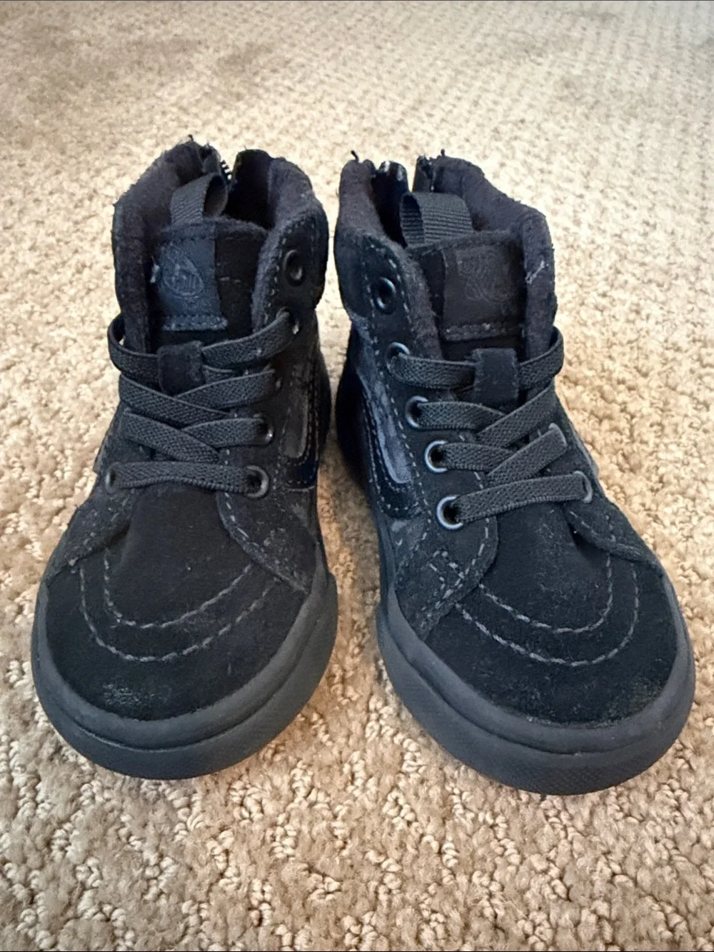 Vans Toddler/Youth Black High-Top Sneakers